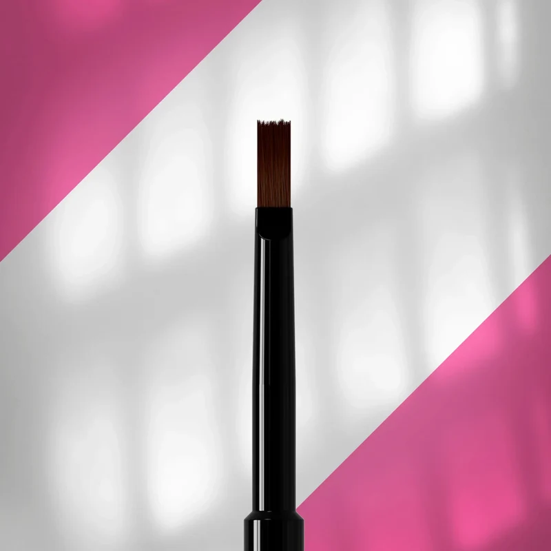 STALEKS PRO Straight brush for gel EXPERT 6 mm / 10 mm, gel application brush NBE-08