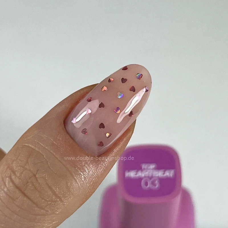 03 Heartbeat - Top Coat (No Wipe) 13ml LUNAmoon