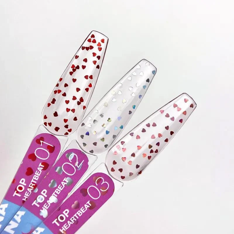 03 Heartbeat - Top Coat (No Wipe) 13ml LUNAmoon