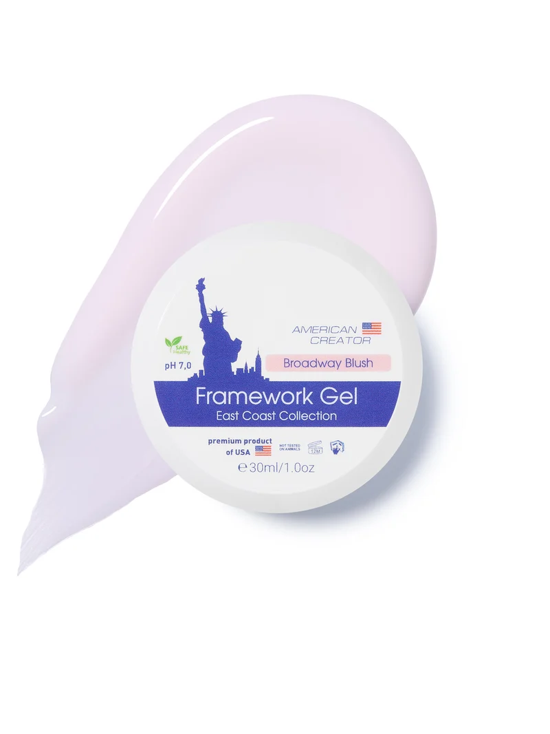 American Creator East Coast Framework Gel Broadway Blush 30ml