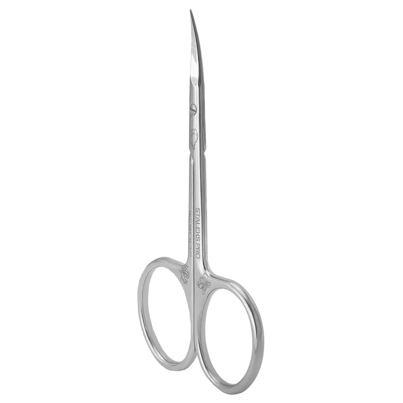 STALEKS PRO Exclusive 22 type 2, Magnolia, cuticle scissors, manicure nail tools, cuticle cutter SX-22/2m