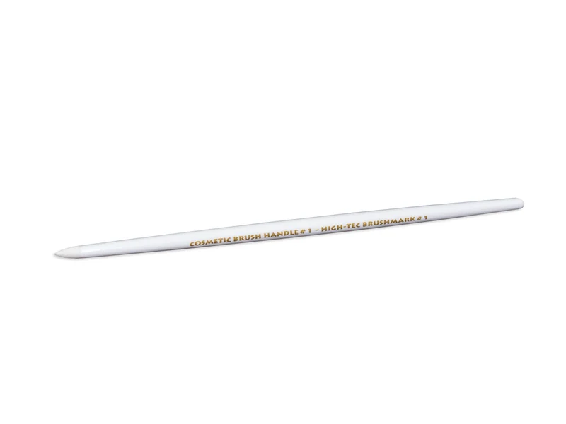 Kosmetik Brush Handle #1 Punkt Weiß