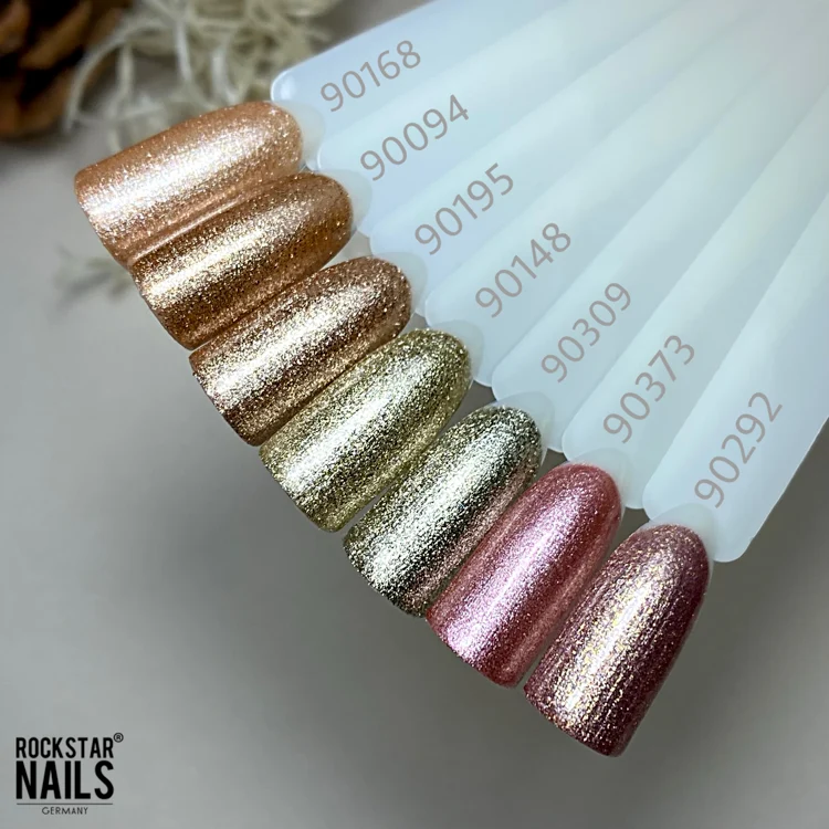 3in1 UV Gellack - 90292 - rose gold glitter – Braun