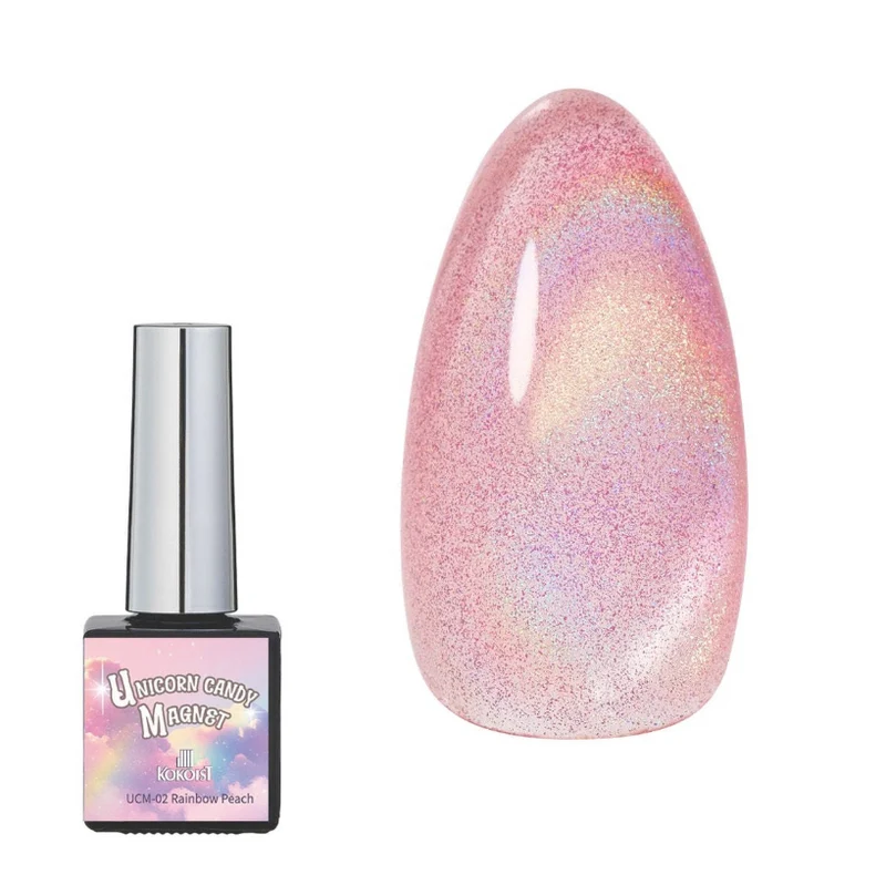 Kokoist Unicorn Candy Magnet Gel UCM-02 Rainbow Peach