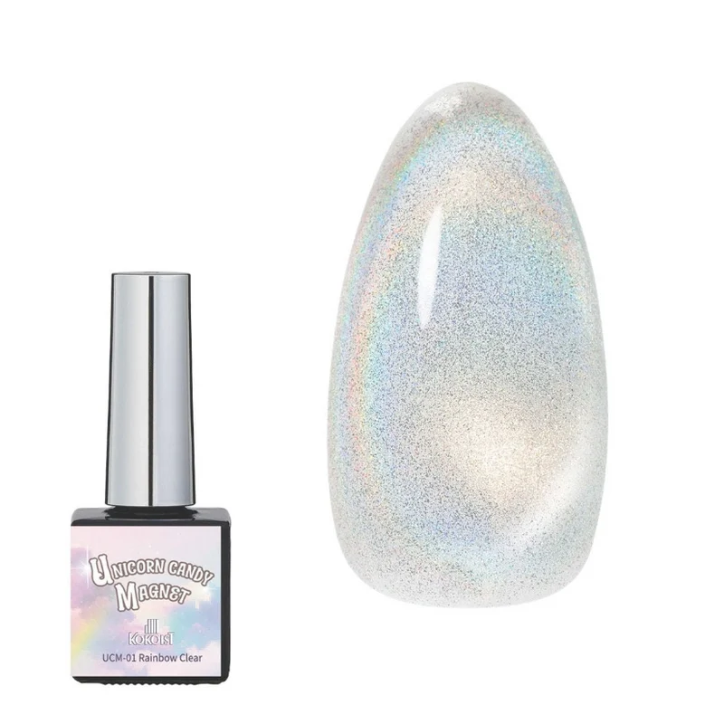 Kokoist Unicorn Candy Magnet Gel UCM-01 Rainbow Clear