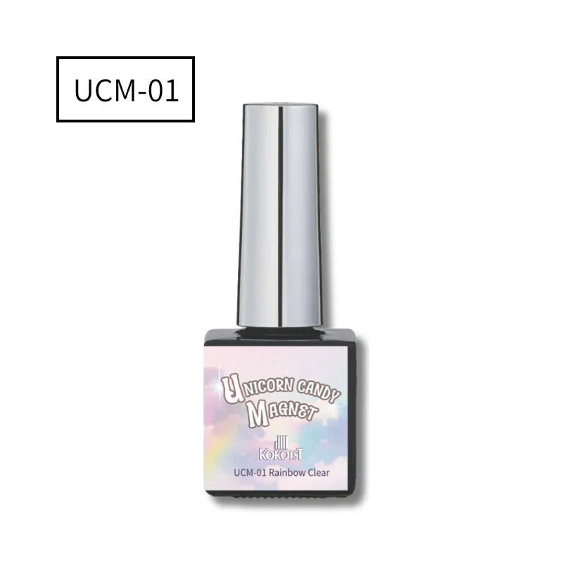 Kokoist Unicorn Candy Magnet Gel UCM-01 Rainbow Clear