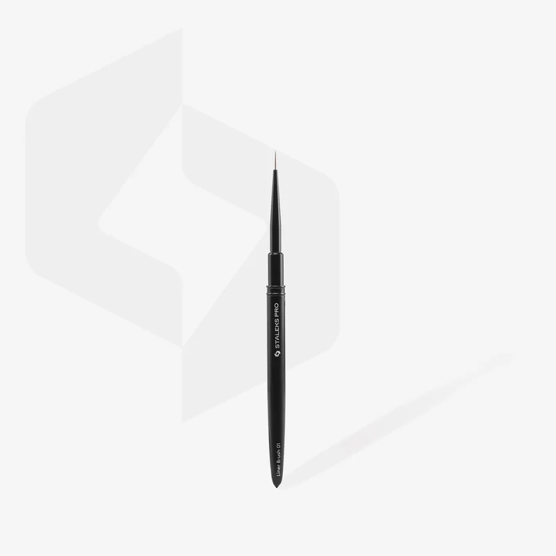 STALEKS PRO Brush-liner EXPERT 1 mm / 7 mm, nail art liner brush NBE-01
