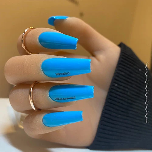 UV / LED Color Gel - 80031 - azur blau