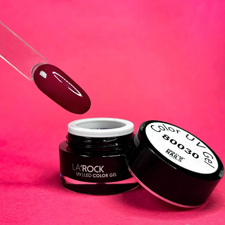 UV / LED Color Gel - 80030 - bordeaux violett