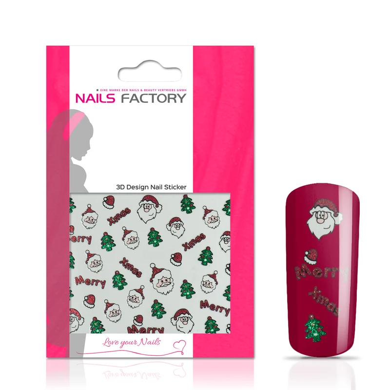 Nagelsticker Xmas