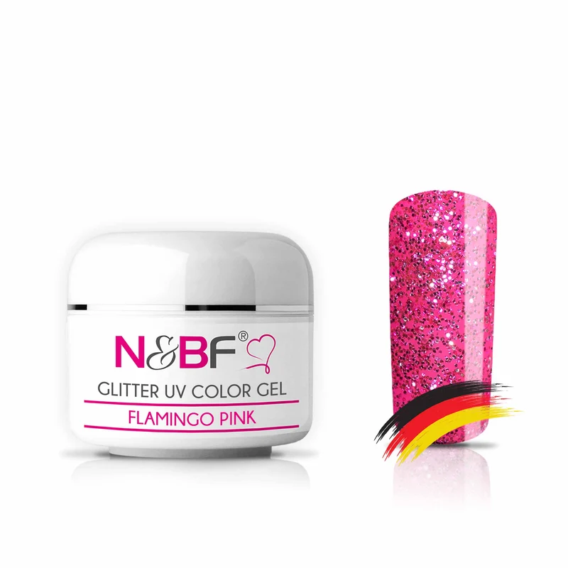 Glitter Farbgel Las Vegas 4er Set