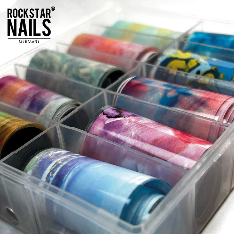 Transferfolien 10er Box - Aquarell