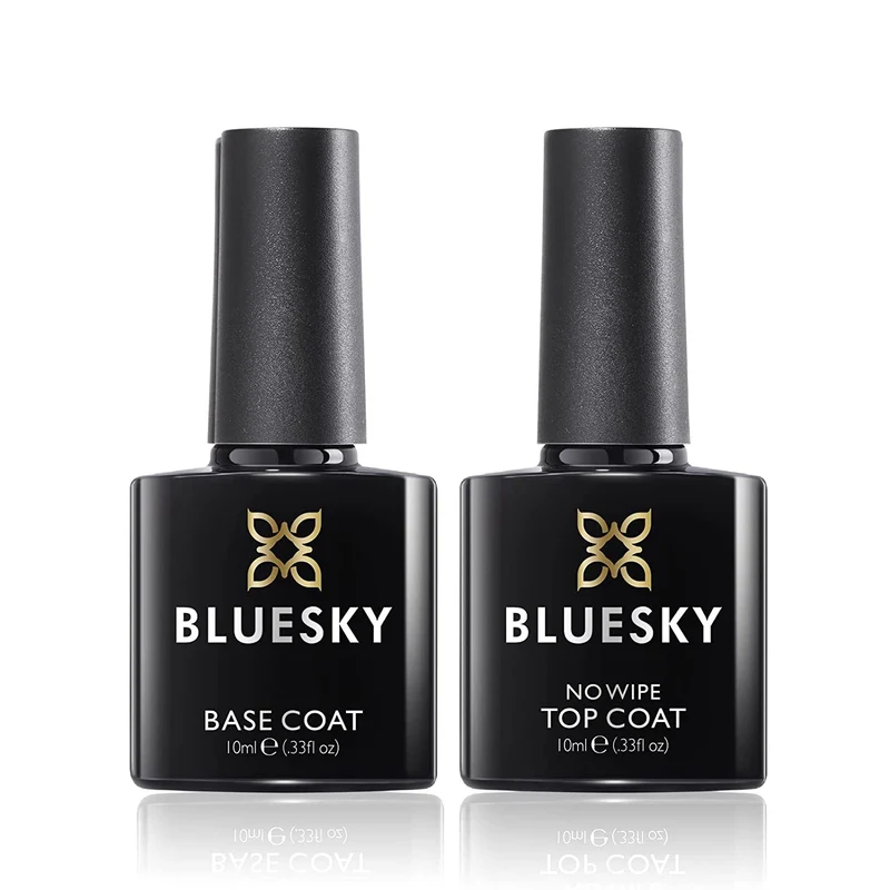 BLUESKY Set: Top Coat ohne Schwitzschicht & Base Coat 10ml