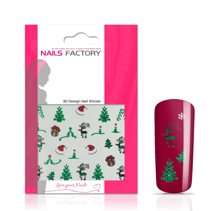 Nagelsticker Christmas Tree