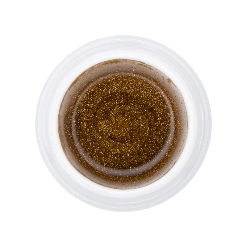Glitter Farbgel Dark Gold 5ml