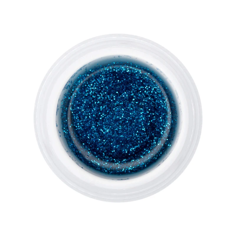 Glitter Farbgel Türkis 5ml
