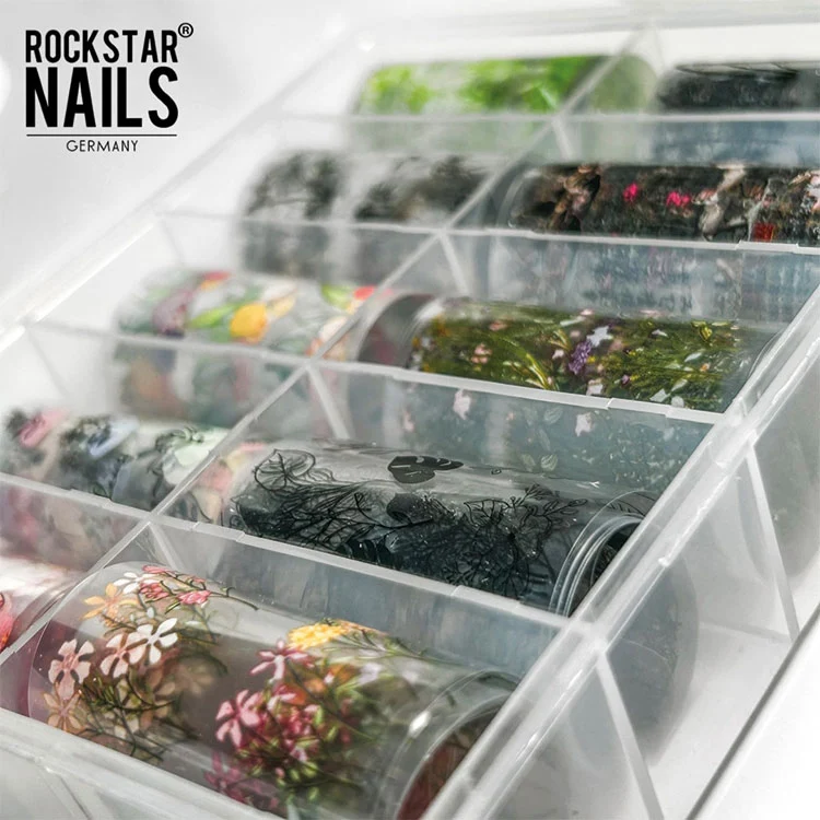 Transferfolien 10er Box - grafische Muster Art. 95628