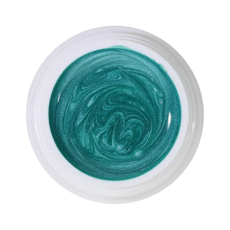 #P-62Mother of Pearl EFFEKT Color Gel 5ml Blaugrün