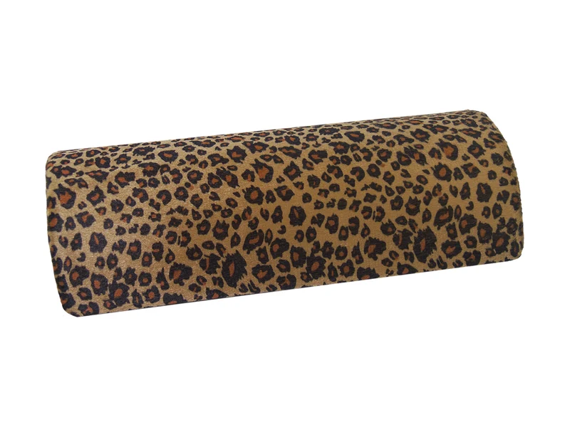 Handauflage aus Velour Leopard Design