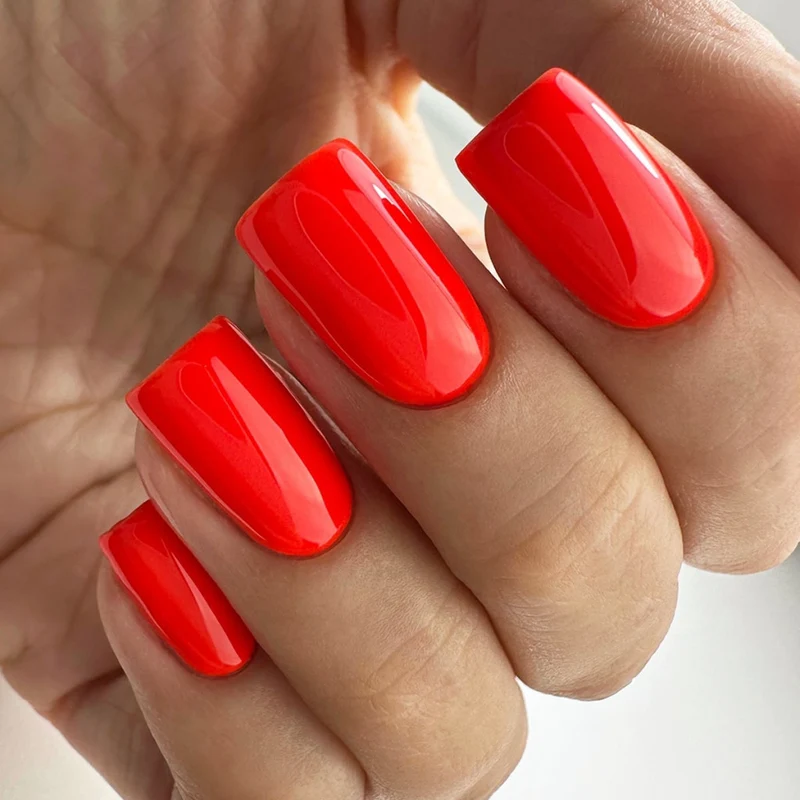 PNB red gel nail polish 146 Ferrari