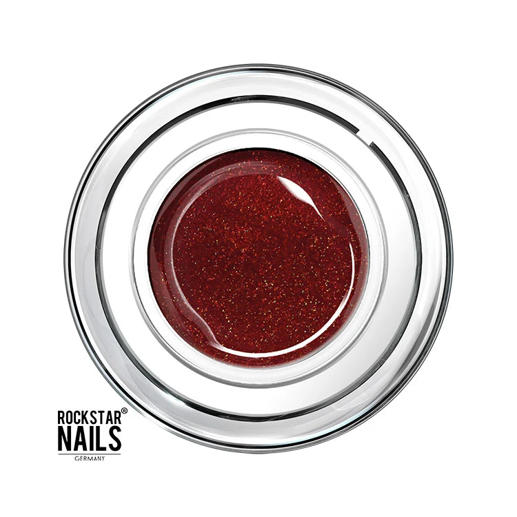 UV / LED Color Gel - 80199 - glimmer wein rot