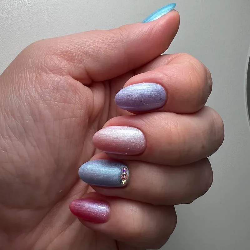 #P-14 Mother of Pearl EFFEKT Color Gel 5ml Violett