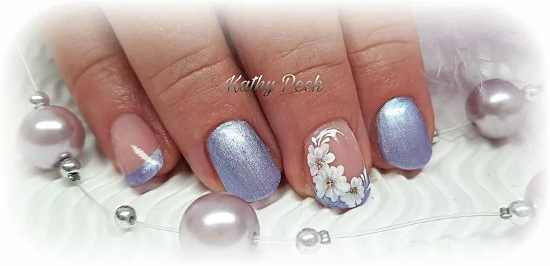 #P-14 Mother of Pearl EFFEKT Color Gel 5ml Violett