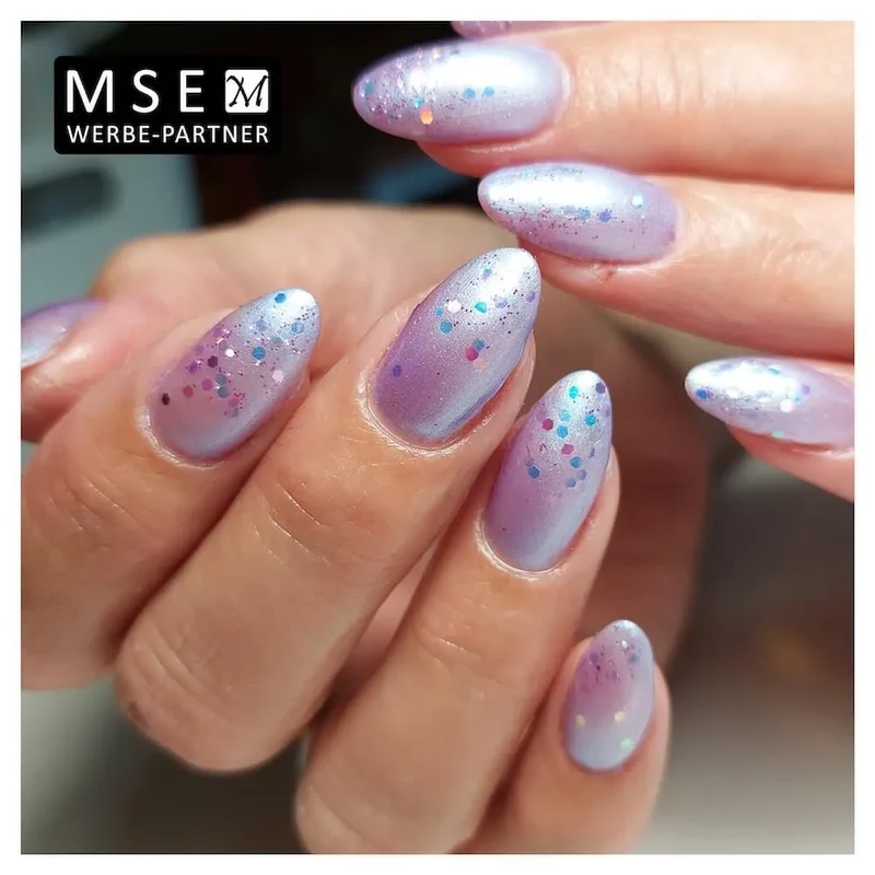 #P-14 Mother of Pearl EFFEKT Color Gel 5ml Violett