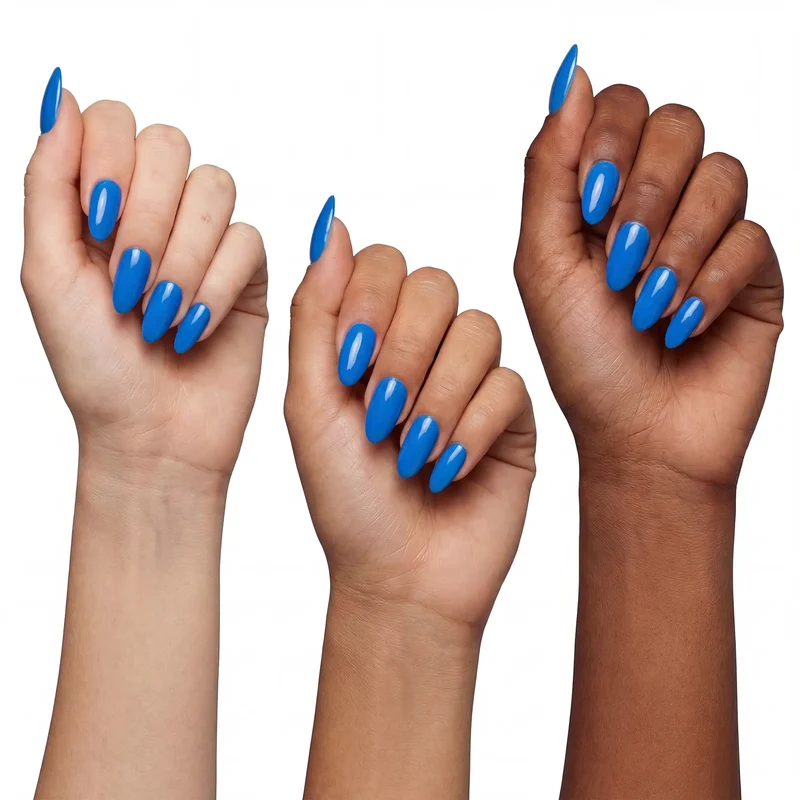 Selection Line Neon UV Nagellack Blue 15ml
