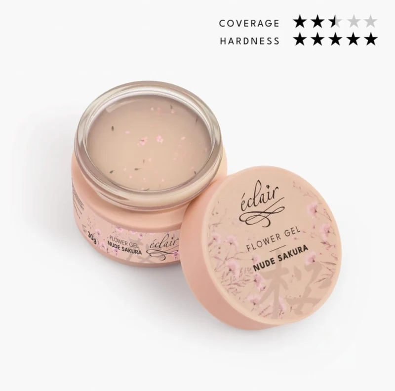 NUDE SAKURA Flower Builder Gel 30ml ECLAIR
