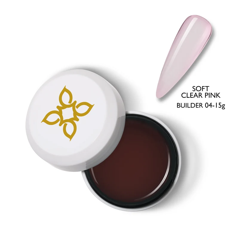 BLUESKY Builder Gel 04 Soft Clear Pink 15g