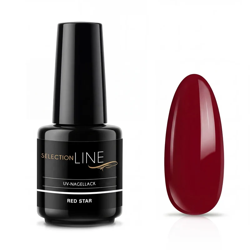 Selection Line Red UV Nagellack Red Star 15ml