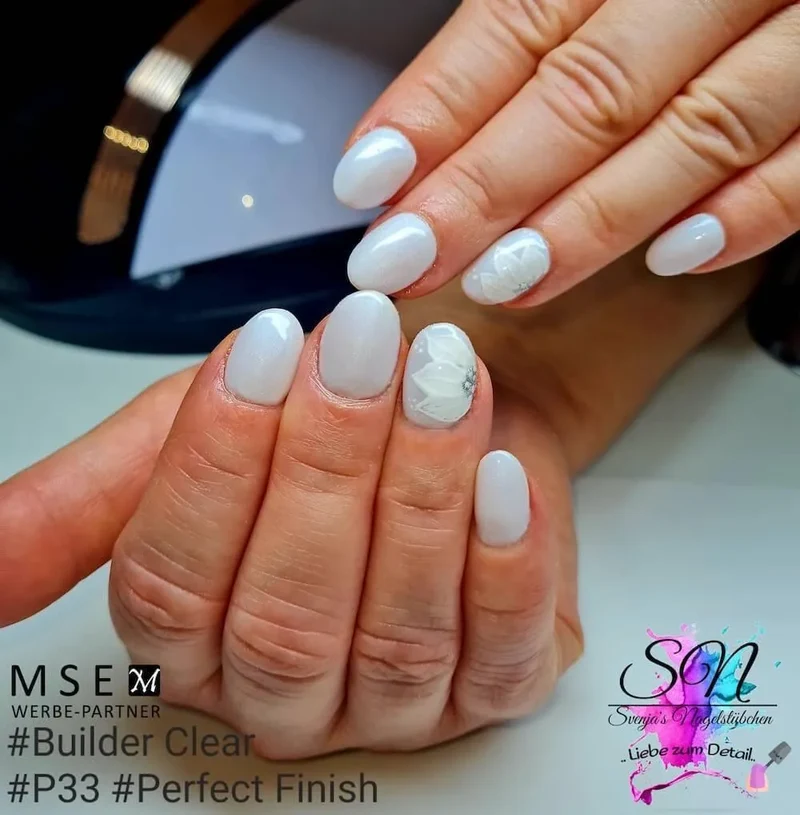 #P-33 Mother of Pearl EFFEKT Color Gel 5ml Weiss