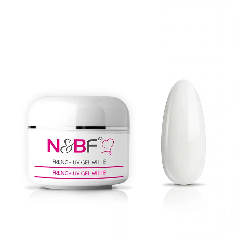French White UV Gel mittelviskos 5ml