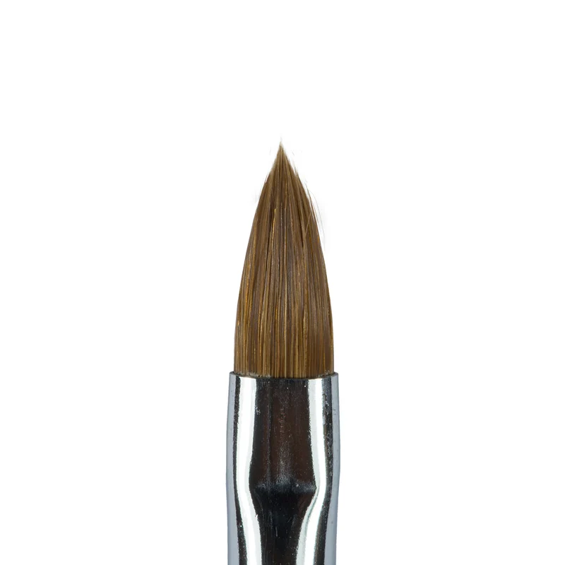 Profi Studio Gel Pinsel Kolinsky runde Form Gr. 8