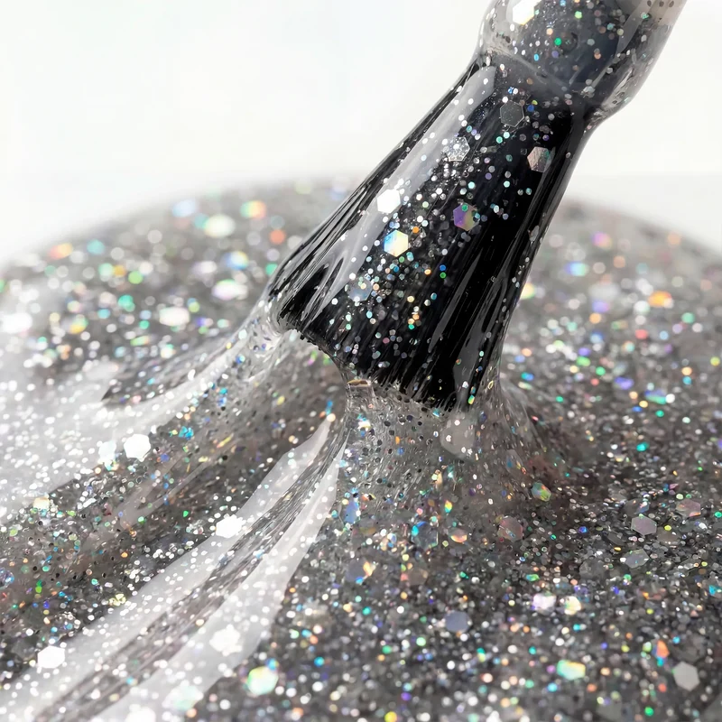 Selection Line Glimmer UV Nagellack Salt & Pepper 15ml