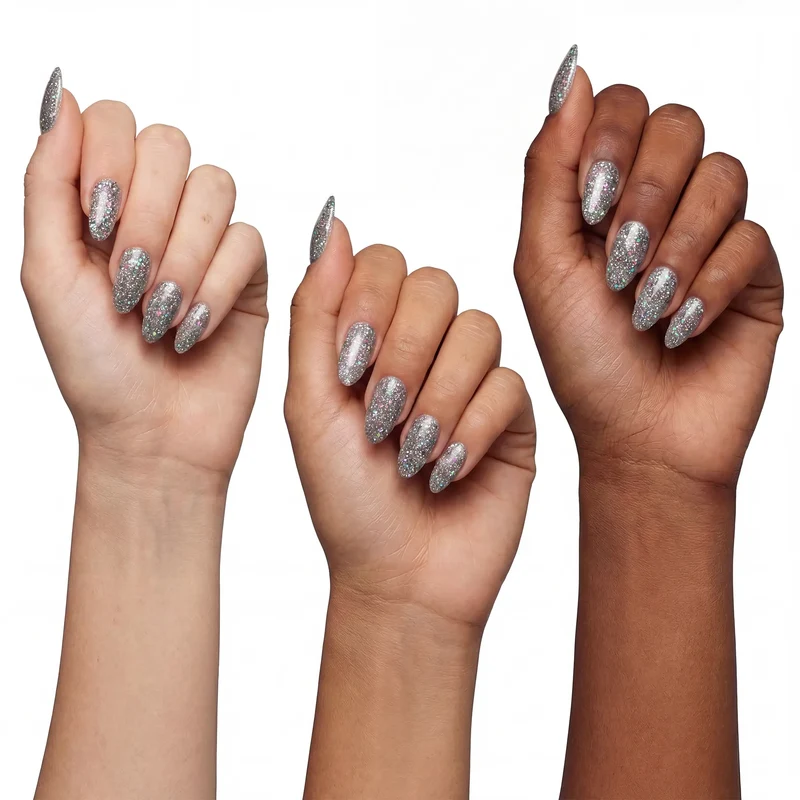 Selection Line Glimmer UV Nagellack Salt & Pepper 15ml