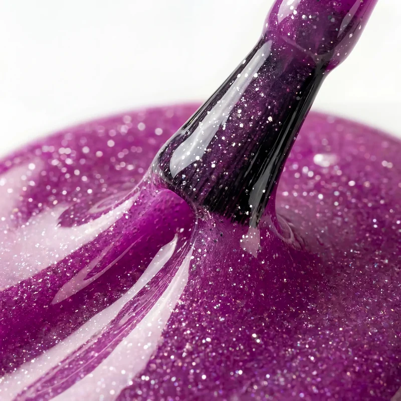 Selection Line Glimmer UV Nagellack Lilac 15ml