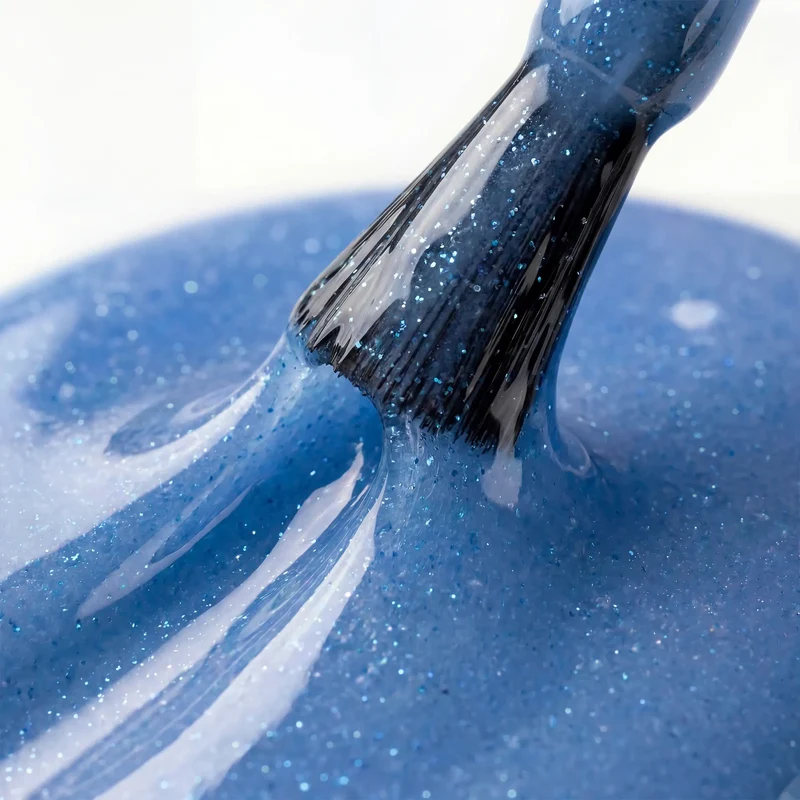 Selection Line Glimmer UV Nagellack Blue 15ml
