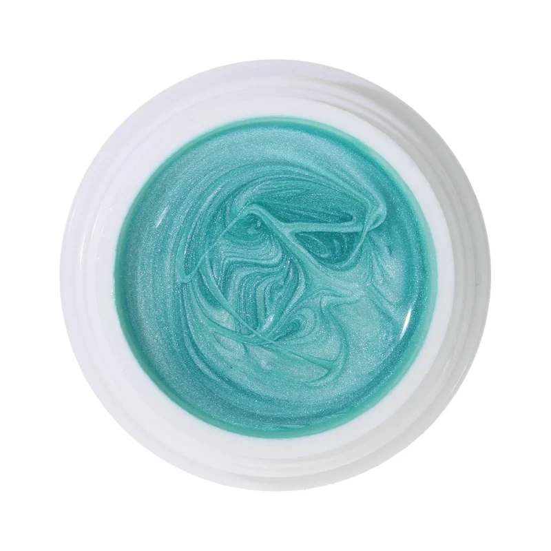 #P-28 Mother of Pearl EFFEKT Color Gel 5ml Blaugrün