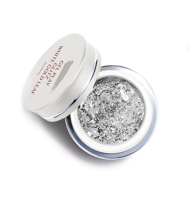 Gel Play® Glitz White Gold Leaf