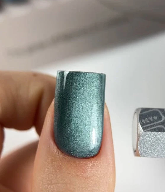 TEXTILE - Cat Eye Gel Polish Collecton Set (6stx15ml) + Aufkleber Stickers für tips HEYLOVE