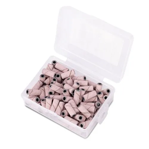 SCHLEIFKAPPEN 3mm ROSA 240 grid 50 Stück