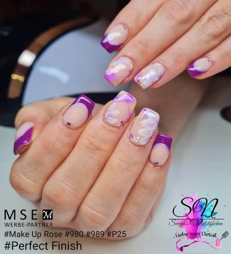 #P-25 Mother of Pearl EFFEKT Color Gel 5ml Rosa