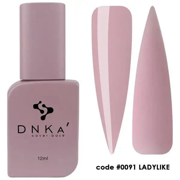 0091 Ladylike - Cover Base Coat 12ml DNKa