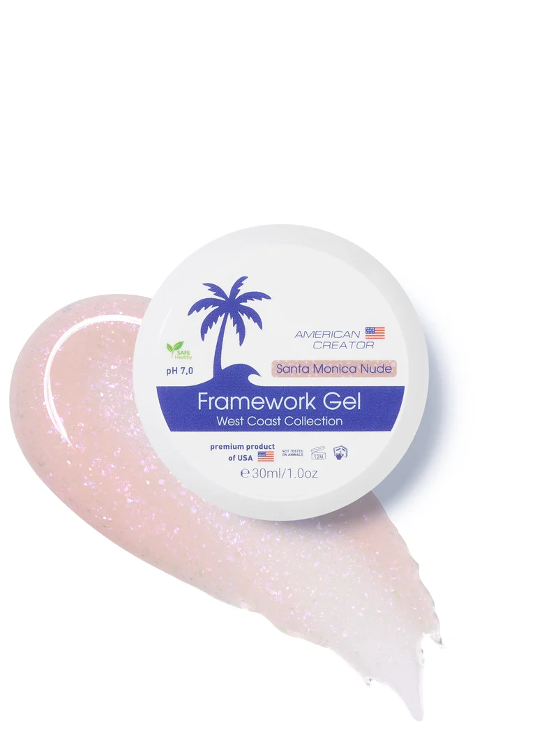 American Creator West Coast Framework Gel Santa Monica Nude 30ml