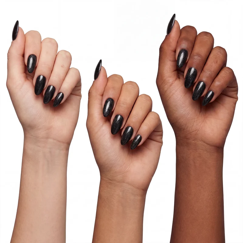 Metallic Farbgel Black Velvet 5ml