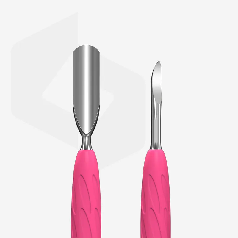 STALEKS PRO Cuticle pusher Uniq 10 type 6 (rounded wide pusher and nail cleaner), pusher manicure nail tools, cuticle cutter PQ-10/6