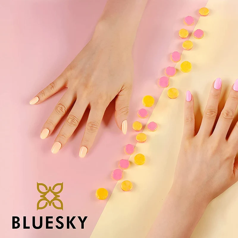 BLUESKY Pastel Set: 6 UV Lacke zum Preis von 5