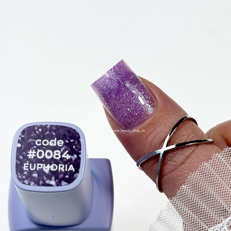 0084 Euphoria - Cover Base Coat FLASH ON 12ml DNKa